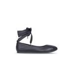 Bueno Shoes 01WJ2141 Siyah Deri Kadın Babet
