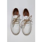 Bueno Shoes 01WN1617 Beyaz Deri Kadın Sandalet