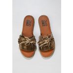 Bueno Shoes 01wn3000 Bronz Parlak Deri Kadın Terlik