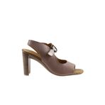 Bueno Shoes 01WN4108 Gül Kurusu Vizon Deri Kadın Sandalet