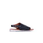 Bueno Shoes 01WN5000 Siyah Deri Kadın Sandalet