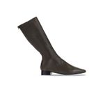 Bueno Shoes 01WR3010 Haki Deri Düz Kadın Çizme