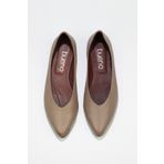 Bueno Shoes 01WR3110 Gri Deri Kadın Günlük Ayakkabı