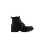 Bueno Shoes 01WR4905 Siyah Lila Flotter Deri Kadın Bot