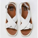 Bueno Shoes 01WS2801 Beyaz Deri Kadın Sandalet