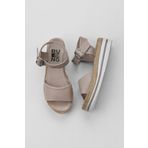 Bueno Shoes 01WS4216 Gri Deri Kadın Sandalet