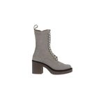 Bueno Shoes 01WT2902 Bej Süet Kadın Topuklu Bot