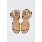 Bueno Shoes 01wu3101 Bej Deri Kadın Sandalet