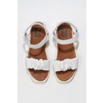 Bueno Shoes 01WU3317 Beyaz Deri Kadın Düz Sandalet