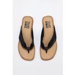 Bueno Shoes 01WU3400 Siyah Deri Kadın Sandalet
