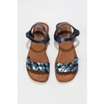 Bueno Shoes 01WU3415 Lacivert Mavi Kadın Sandalet