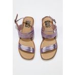 Bueno Shoes 01WU3421 Pudra Parlak Deri Kadın Sandalet