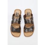 Bueno Shoes 01wu3422 Taba Parlak Deri Kadın Düz Sandalet