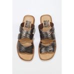 Bueno Shoes 01WU3422 Taba Parlak Deri Kadın Düz Terlik