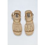 Bueno Shoes 01wu4121 Bej Deri Kadın Sandalet