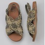Bueno Shoes 01WU4248 Haki Deri Kadın Sandalet