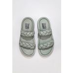 Bueno Shoes 01wu4640 Mavi Deri Kadın Terlik