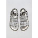 Bueno Shoes 01WU4703 Beyaz Deri Kadın Düz Sandalet