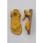 Bueno Shoes 01WU4728 Sarı Süet Kadın Sandalet
