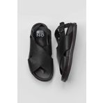 Bueno Shoes 01WU5815 Siyah Deri Kadın Sandalet