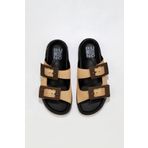 Bueno Shoes 01wu5817 Bej Deri Kadın Terlik
