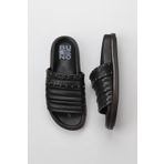 Bueno Shoes 01WU5829 Siyah Deri Kadın Düz Terlik