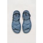 Bueno Shoes 01wu5901 Mavi Deri Kadın Sandalet
