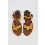 Bueno Shoes 01WU7419 Sarı Deri Kadın Sandalet