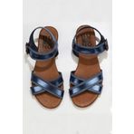 Bueno Shoes 01WU7421 Lacivert Parlak Kadın Sandalet