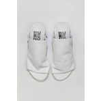 Bueno Shoes 01wu7602 Beyaz Deri Kadın Terlik