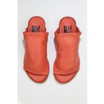 Bueno Shoes 01WU7602 Mercan Deri Kadın Düz Terlik