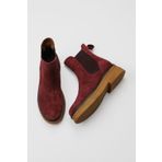 Bueno Shoes 01WV0214 Bordo Süet Kadın Bot