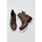 Bueno Shoes 01WV0901 Vizon Kahverengi Deri Kadın Bot