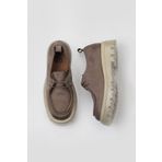 Bueno Shoes 01WV1503 Vizon Nubuk Kadın Düz Dolgu Ayakkabı