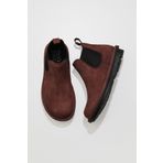 Bueno Shoes 01WV7500 Bordo Koyu Nubuk Kadın Bot