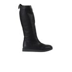 Bueno Shoes 01WV9705 Siyah Deri Düz Kadın Çizme