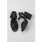 Bueno Shoes 01WY12301 Siyah Deri Kadın Topuklu Ayakkabı