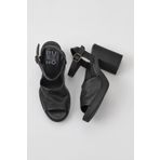 Bueno Shoes 01WY12303 Siyah Deri Kadın Topuklu Ayakkabı
