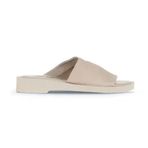 Bueno Shoes 01WY2902 Krem Deri Kadın Düz Terlik