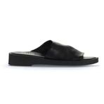 Bueno Shoes 01WY2902 Siyah Deri Düz Kadın Terlik