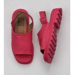 Bueno Shoes 01WY5506 Fuşya Deri Kadın Sandalet