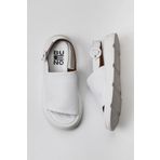 Bueno Shoes 01WY9410 Beyaz Deri Kadın Sandalet