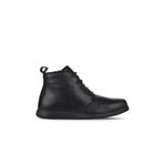 Bueno Shoes 01WZ4210 Siyah Deri Kadın Düz Bot