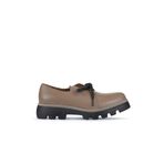 Bueno Shoes 01WZ6502 Gri Deri Kadın Klasik Ayakkabı