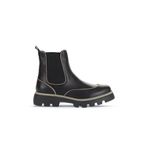 Bueno Shoes 01WZ6505 Siyah Gri Deri 01 Kadın bot