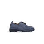 Bueno Shoes 01WZ6704 Mavi Süet Kadın Klasik Ayakkabı