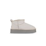 Bueno Shoes 05AG2074054 Bej Süet Dolgu Topuklu Kadın Bot