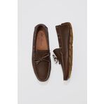 Bueno Shoes 05MS2023 Kahverengi Flotter Deri Erkek Loafer