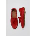 Bueno Shoes 05MS2024D Kırmızı Flotter Deri Erkek Günlük Ayakkabı