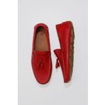Bueno Shoes 05MS2024D Kırmızı Flotter Deri Erkek Loafer